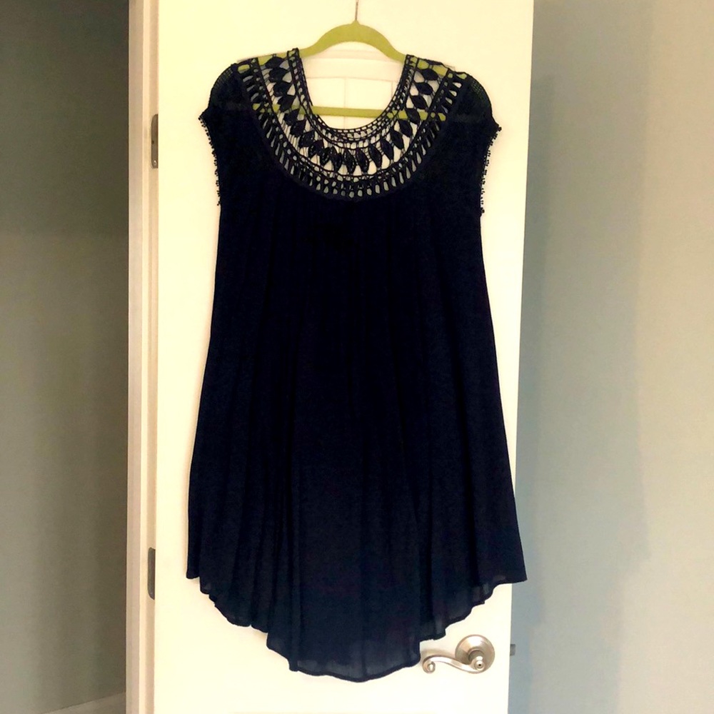 Navy blue dress